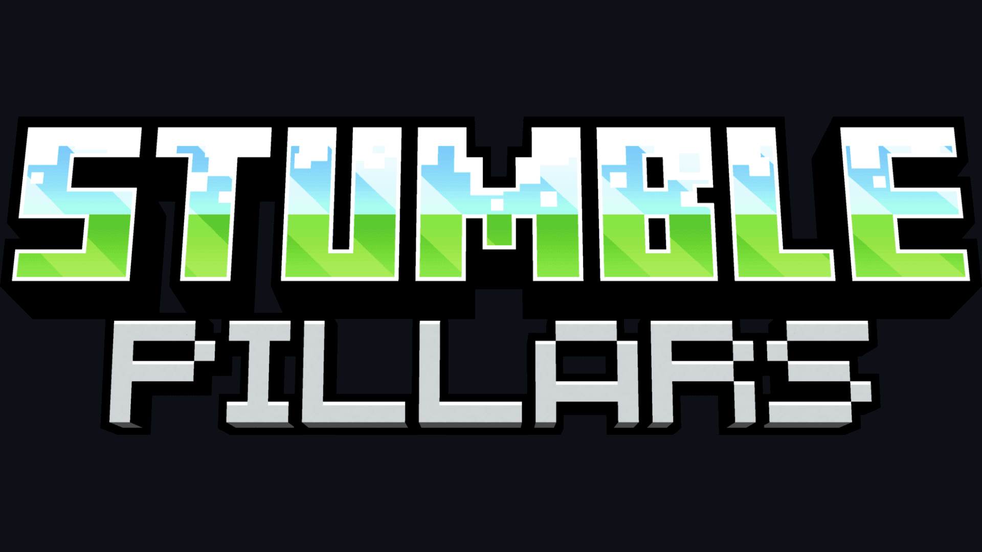 Logotipo do minigame StumblePillars